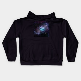 Galaxy Space Design Kids Hoodie